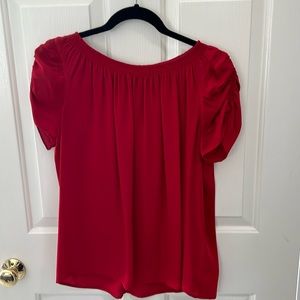 Joie red blouse